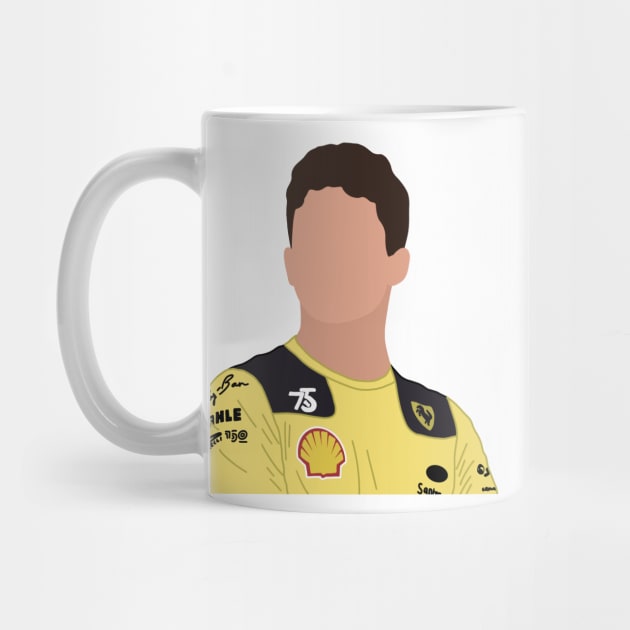 Charles Leclerc in Yellow by CalliesArt